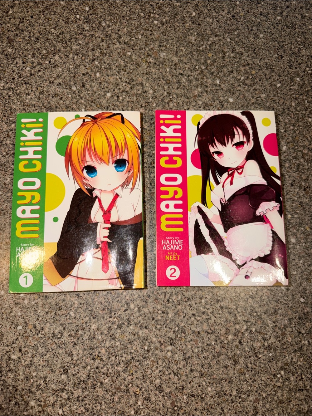 Mayo chiki! Manga book set